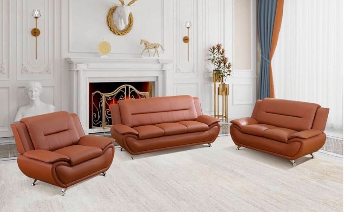 FREE DELIVERY💥Brand New 💥3PC Sofa, Loveseat, Chair Set