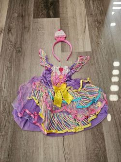 Halloween costume used cupcake dress size 1-2