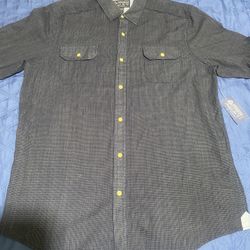 American Rag Mens Large L Dress Shirt Button Up Alfani lululemon Zara Western H & M Hollister Express Macys INC International Concepts Casual Rsq