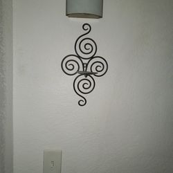 A Set Of Wall Candle Holders 