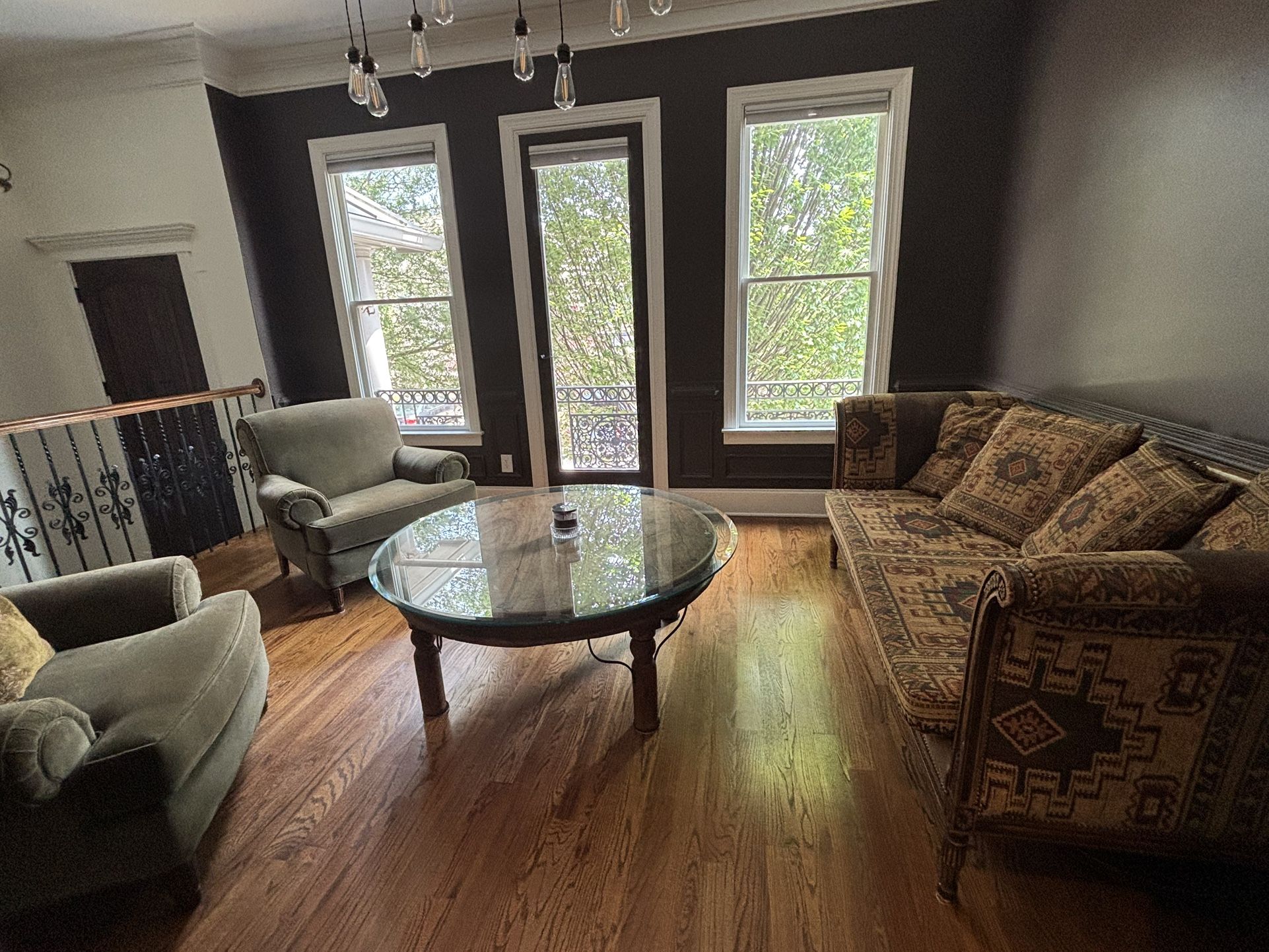 Living Room Furniture Set, Sofa, Chairs, Table.
