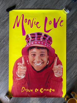 Monie Love Down to Earth Promo Poster