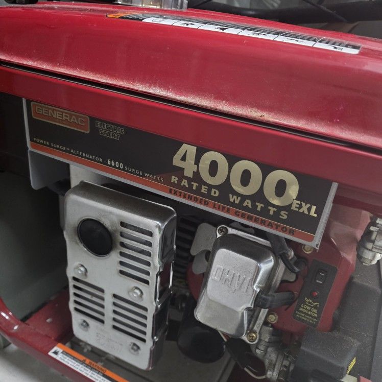 GENERAC 4000 EXL Generator