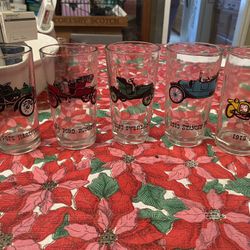 5 Collector Vintage Automobile Glasses