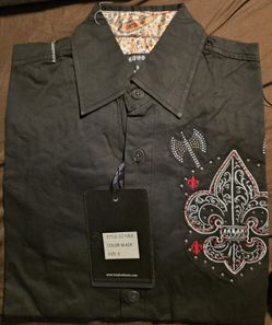 Lot Of Western Shirts - RODEO - 46 Shirts Various Sizes And Colors