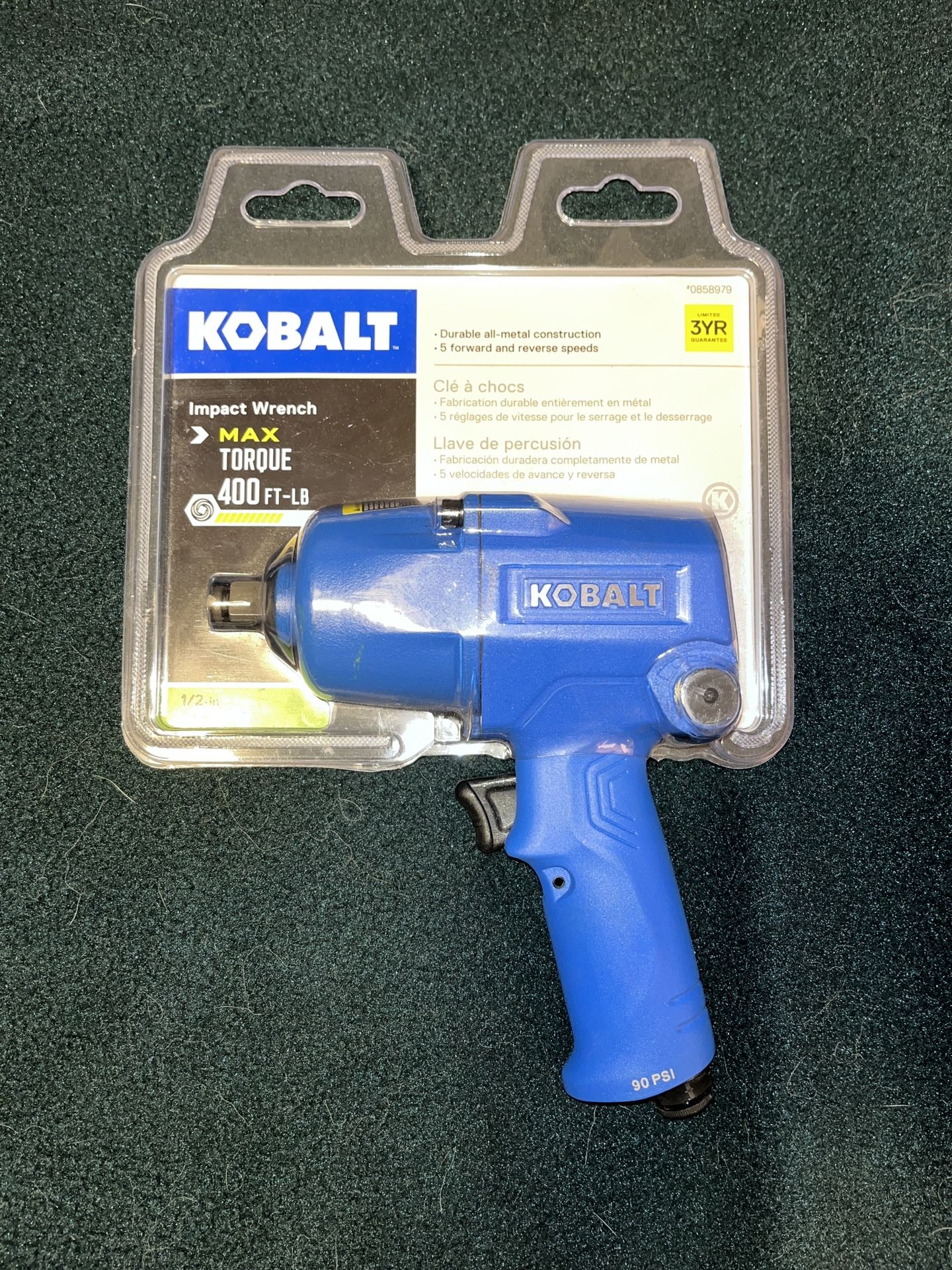 New - 1/2” Air Impact Wrench