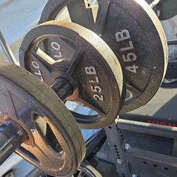 Weight Lifting Weights Beach And Bars