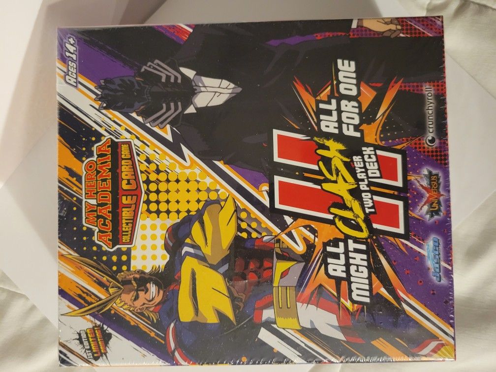 my hero academia league of villains booster box My Hero Academia CCG - Series 4 League of Villains main image 1
