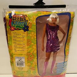 Adult Feeling Groovy MOD GIRL Costume