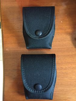 Uncle Mikes SideKick Black Nylon Handcuff Case
