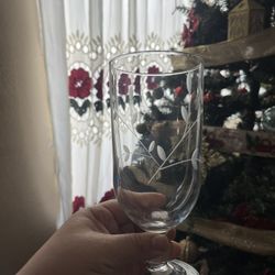 Princess House Moderna Pedestal Glasses Set Of 4