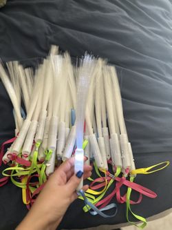 52 Fiberoptic Wands- Unused