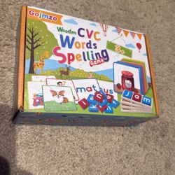 Wooden Words Spelling Puzzle, School, Learning,teaching,kids