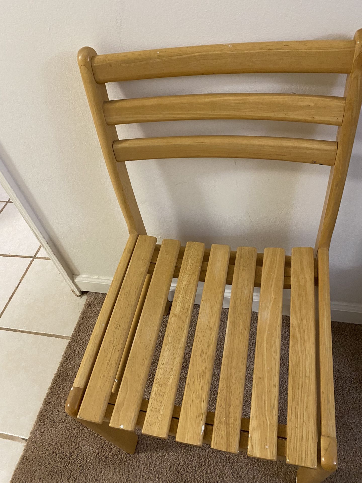 Malaysian Wooden Chair Great Condition