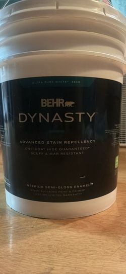 Behr dynasty interior semi gloss paint