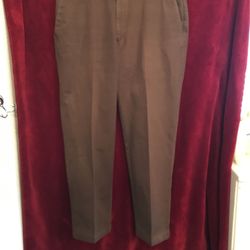 Haggar Chocolate Pants 38/30