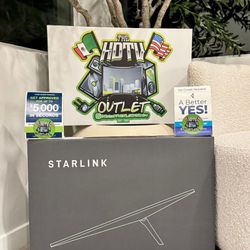 Starlink standard kit AX Tri band wifi system floor model display 