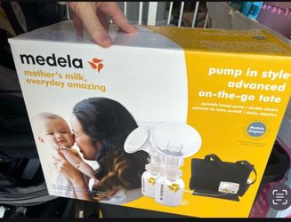Medela pump and silicon pump with all parts and accessories