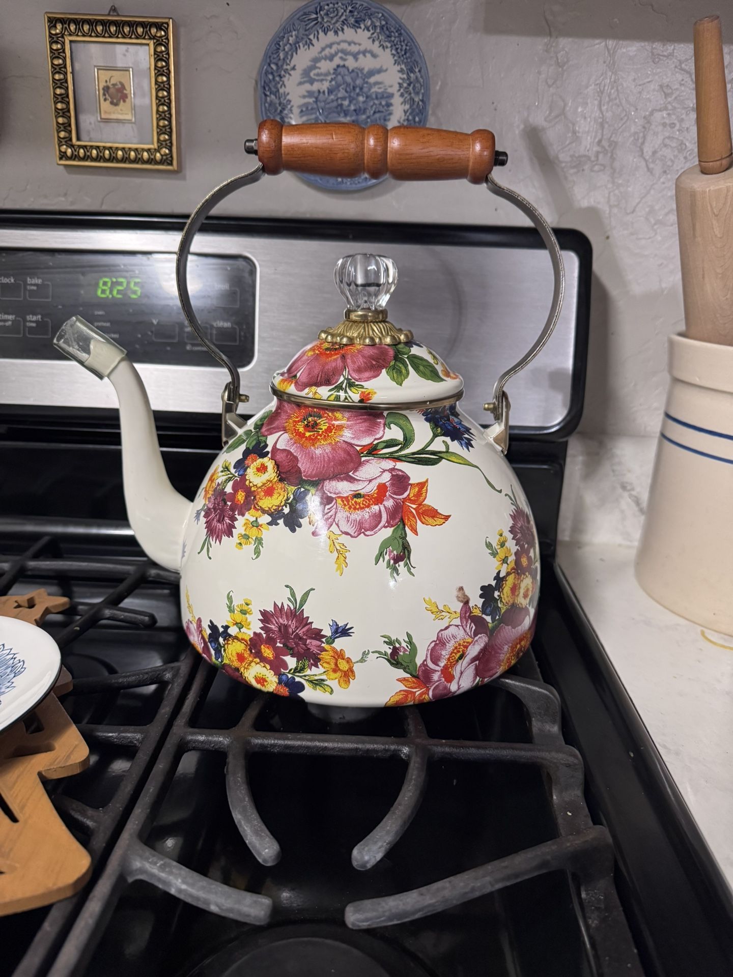 Mackenzie-Childs 3 Quart Tea Kettle 