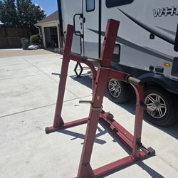 Squate/ Bench Press Rack. Thick Guage Steel. 