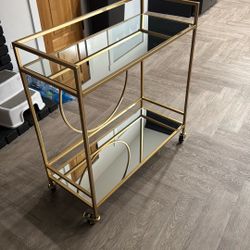 Gold Rolling Cart 