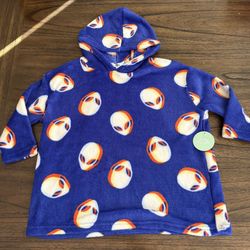 New Alien Hoodie Size 4T/5T