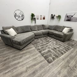 Gray Sectional Couch - Free Delivery