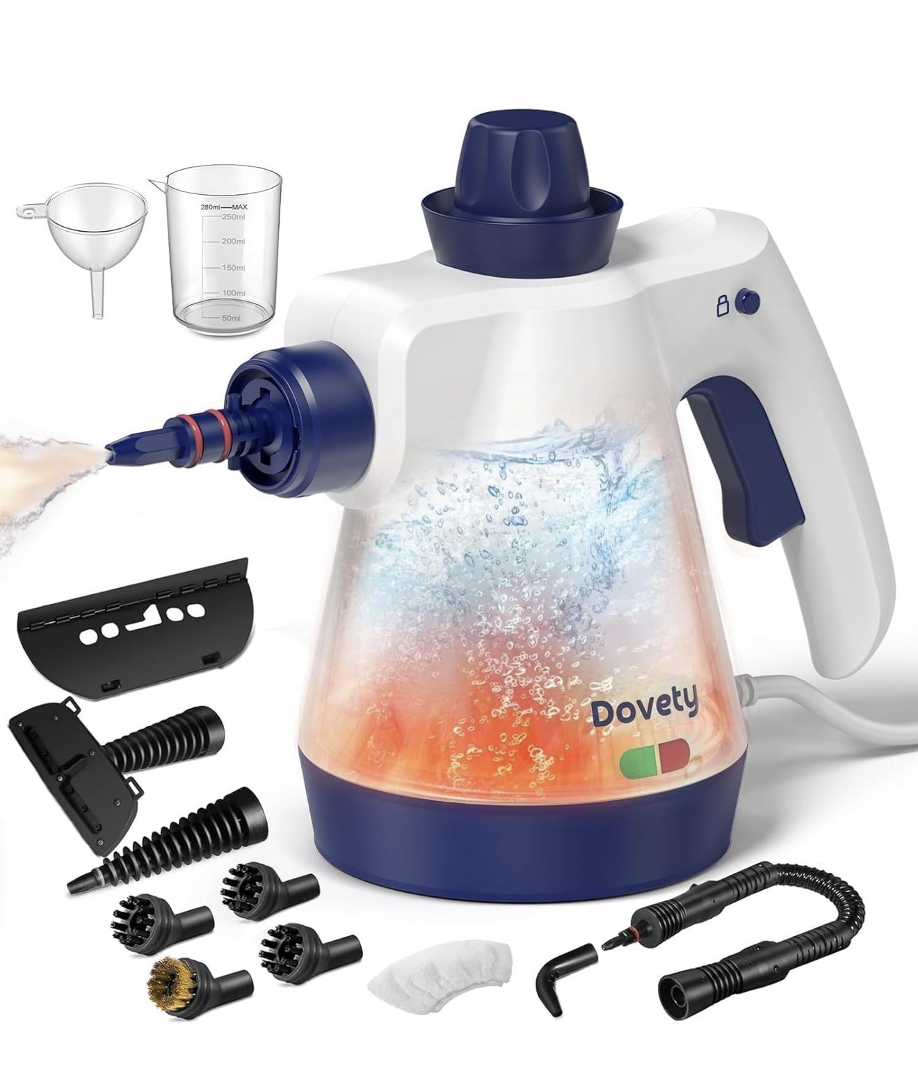 Brand New Steam Cleaner for Home with 12pcs Accessories & Safety Lock