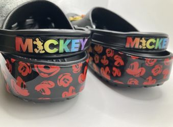 Mens mickey mouse crocs clearance