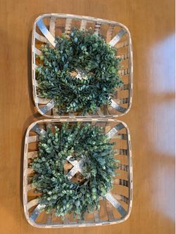 Home Decor - Set of Farmhouse Wall Wreathes