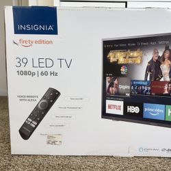 Move Out Sale - 39’ Insignia LED Tv with FireTV