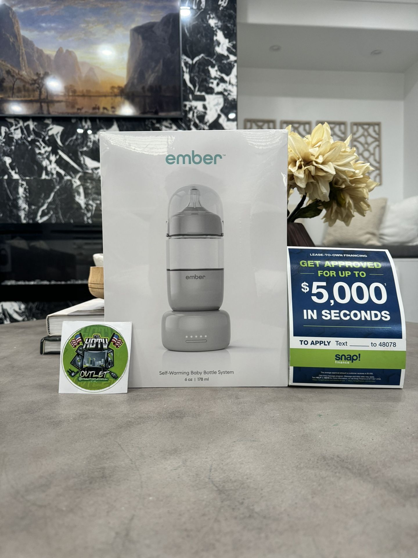 Ember Baby Bottle System 6oz Self Warming
