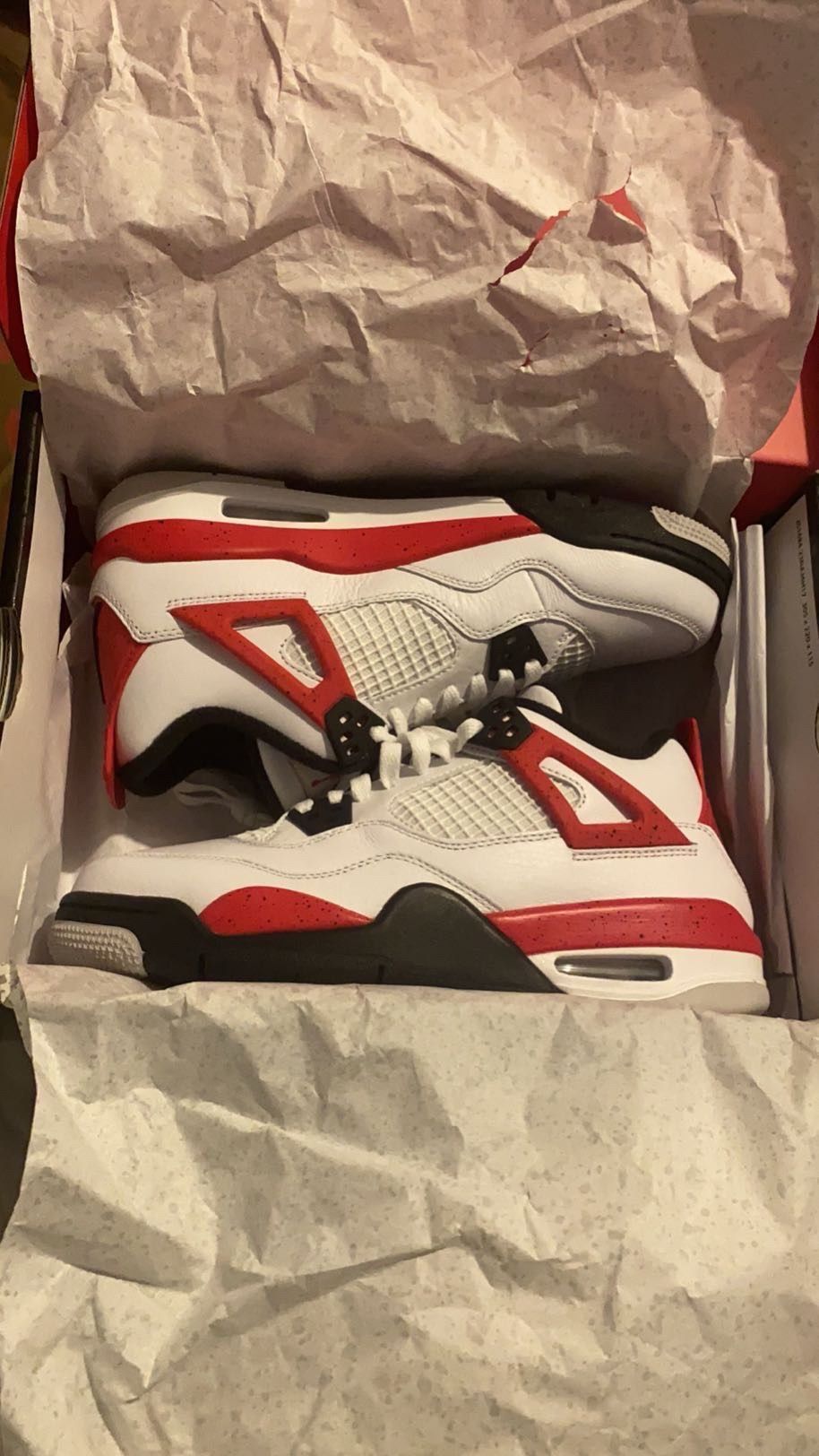 Jordan 4 Retro Red Cement Size 6.5 Men