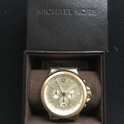 Gold Michael Kors Watch