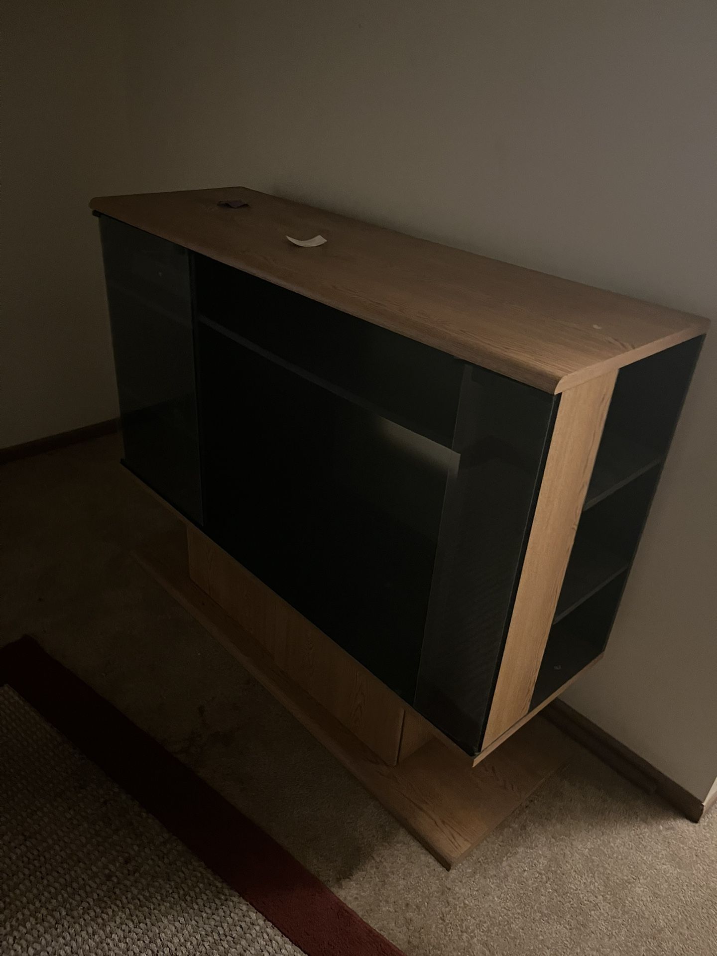 Wooden Entertainment Stand 