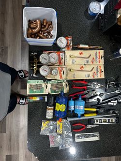 HVAC miscellaneous tools and items