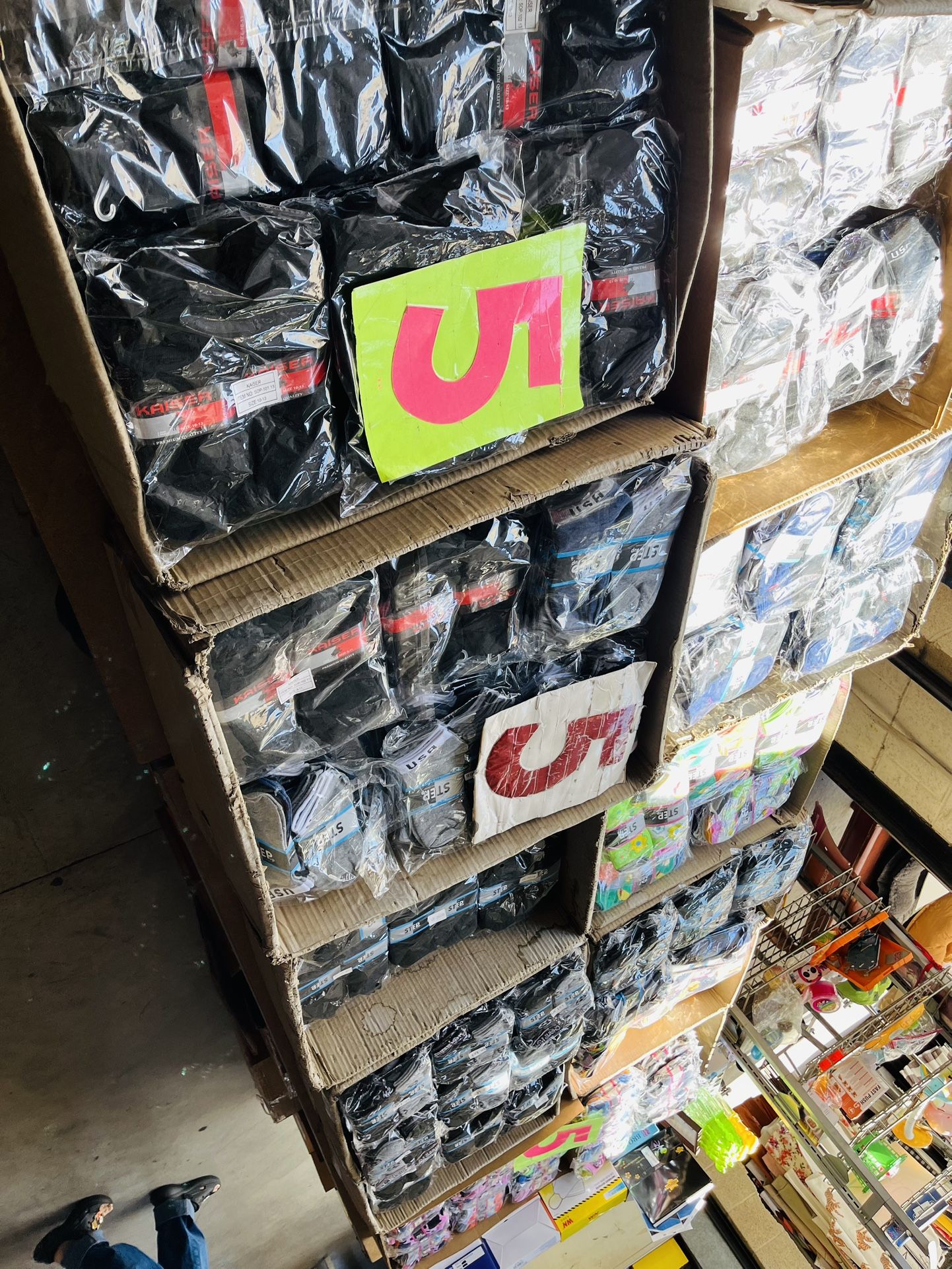 Socks For Man Woman Kids And Baby 12 Pairs For $5