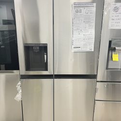 LG Unused Side By Side Refirge LRSXS2706S With Water And Ice 