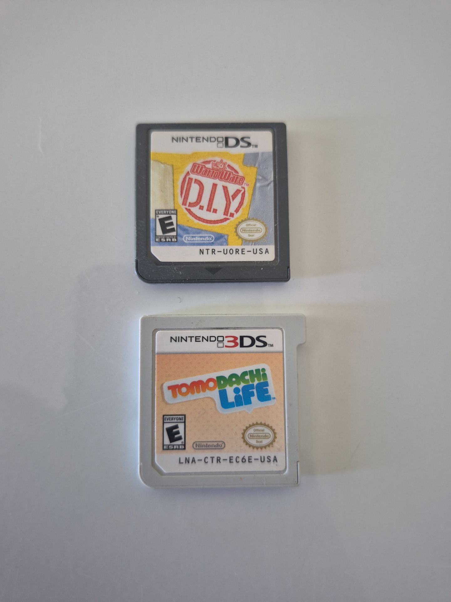 Rare 3ds Games (Wario,TomoDachi)
