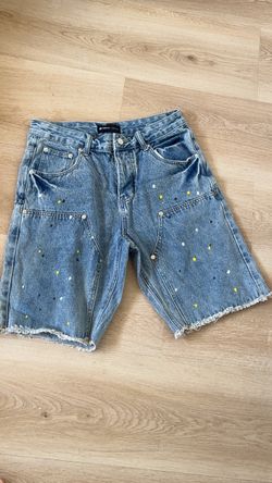 Purple Jean shorts