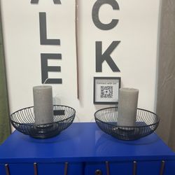 Candle Holders Set Of 2 