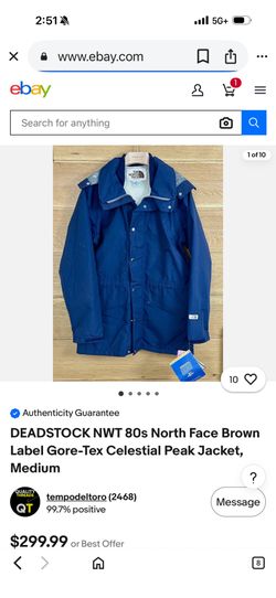 Ski Jacket North Face Slightly Used 
