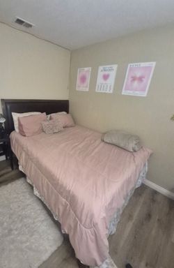 Cama queen size  completa