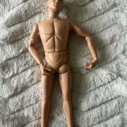 Vintage Hasbro 1964 G.I. Joe Action Figure ( no clothing )
