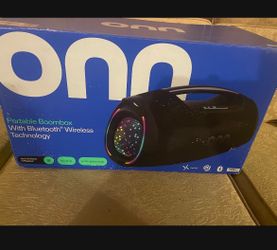 on  boombox speaker