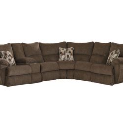 Brown Sectional 