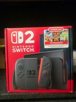 Nintendo switch2 bundle with game on payments with 0 to $50 down to take home online financing available