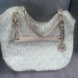 Michale Kors Purse & Guess Backpack Used 
