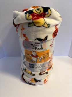 Disney Winnie the Pooh Big Plush Throw Blanket