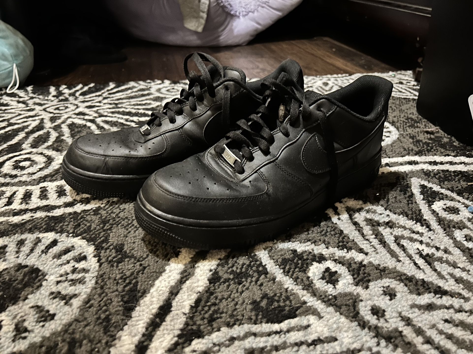 Nike Air force 1 Low All-Star Swoosh Pack - All Black Colorway OFFERS  ACCEPTED for Sale in West Haven, CT - OfferUp